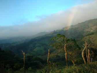 monteverde view to the cloud forest